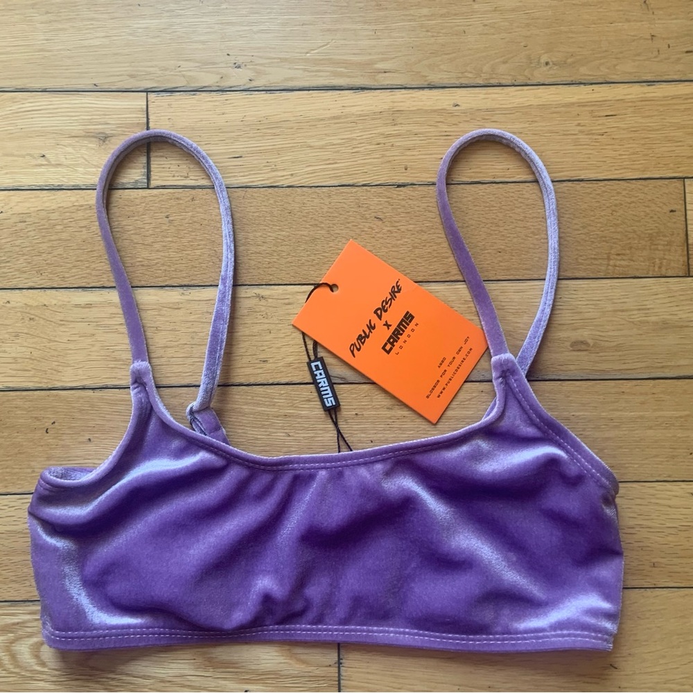 Velvet Bikini Top